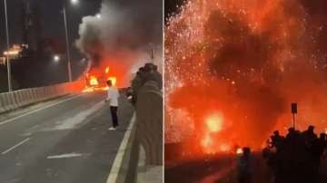 Maharashtra: Pregnant Woman Narrowly Escapes as Oxygen Cylinder