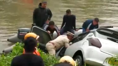 Man Feared Drowned After Car Plunges into River in North Goa; Intense ...