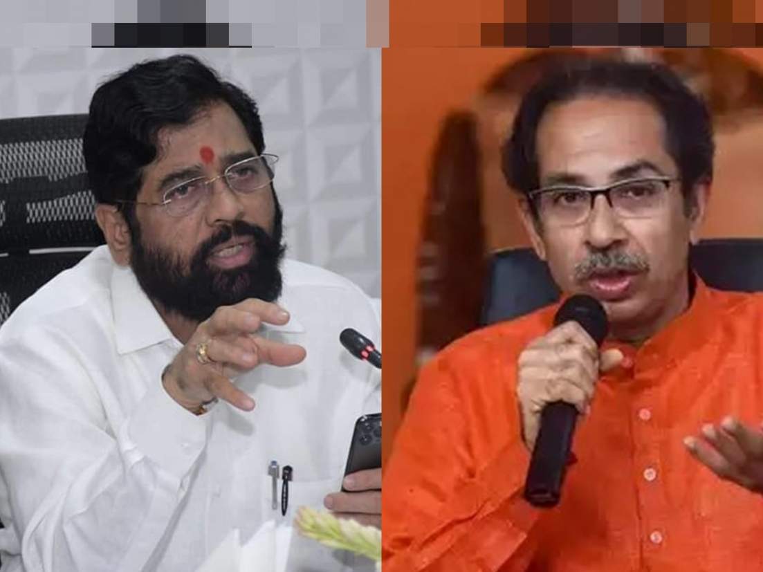  Uddhav Thackeray and Eknath Shinde factions of Shiv Sena submits symbol Bildidee 