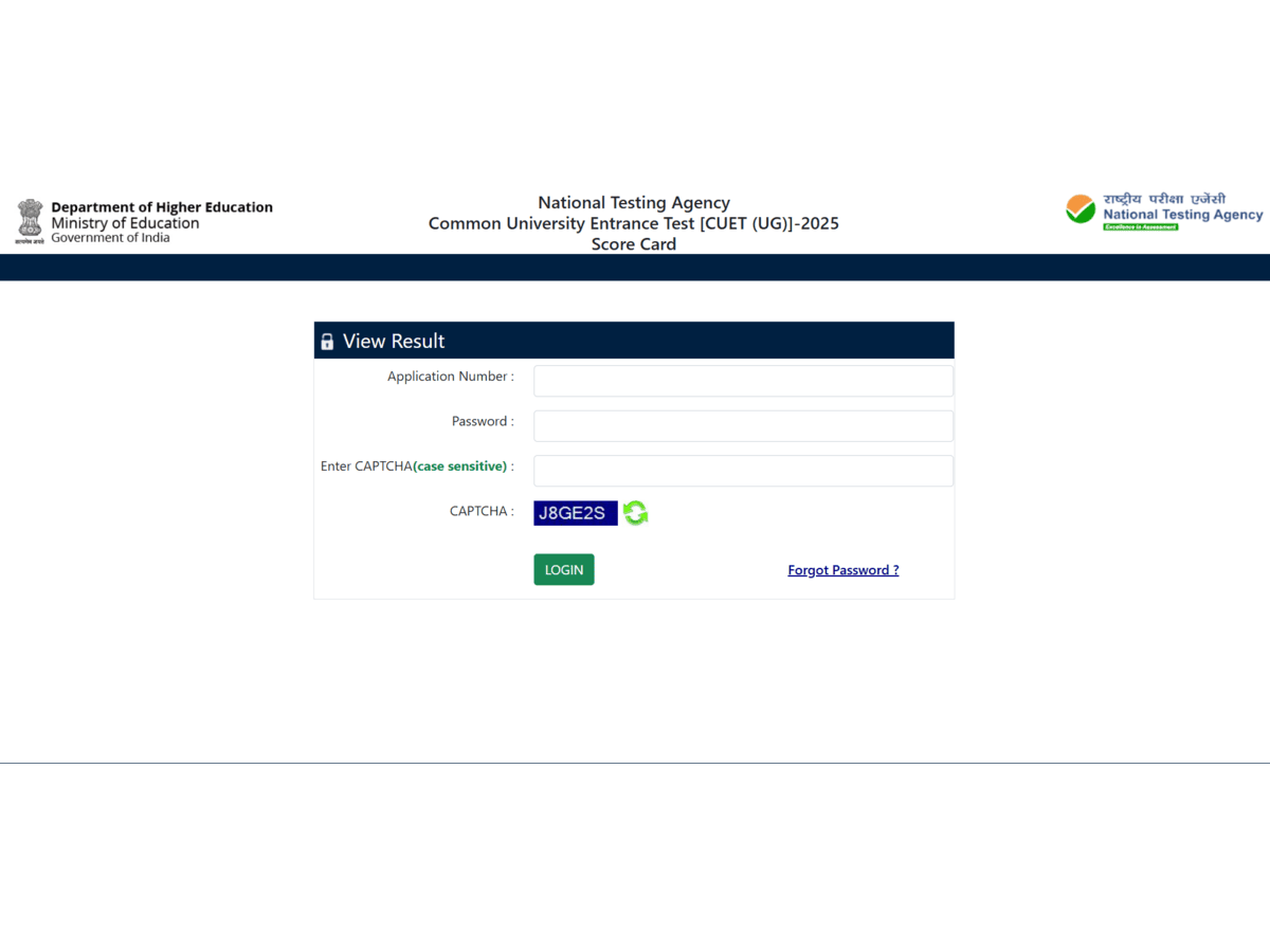 CUET UG Result 2025 Released at cuet.nta.nic.in; Know How to Download ...