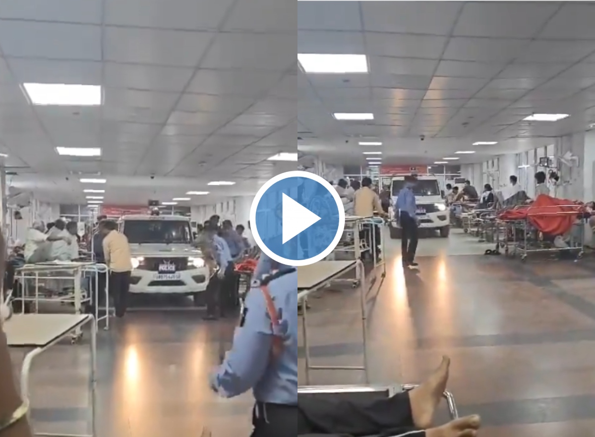 AIIMS-Rishikesh Sexual Harassment Case: Police Jeep Enters Emergency Ward  to Arrest Accused Doctor; Video Goes Viral - www.lokmattimes.com