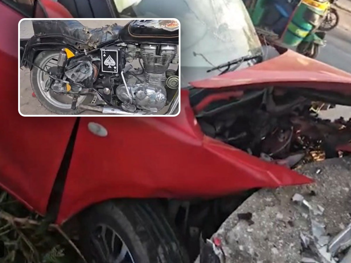 Delhi Accident: One Killed, Two Injured After Car Rams Motorcycle in ...