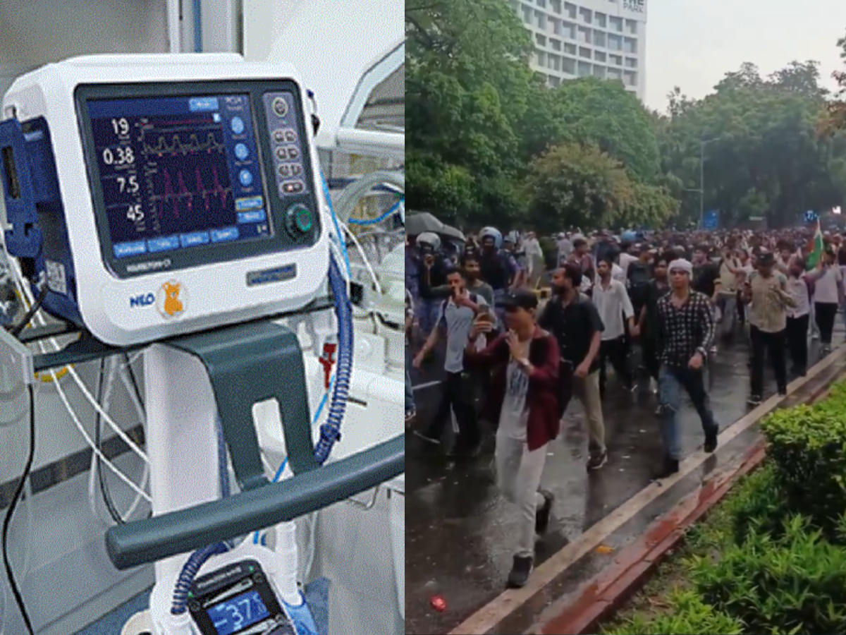 Delhi Student Protest: 21-Year-Old Woman On Ventilator After Being ...