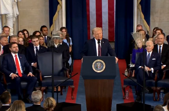 Donald Trump Sworn in as 47th President of the United States (Watch ...