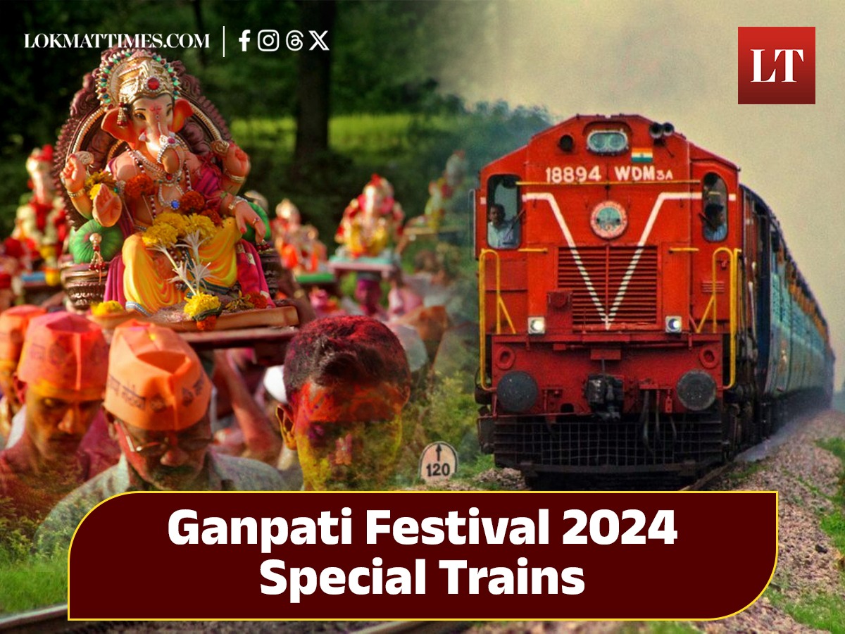 Ganpati Festival 2024 Special Trains Konkan Railway Announces 202