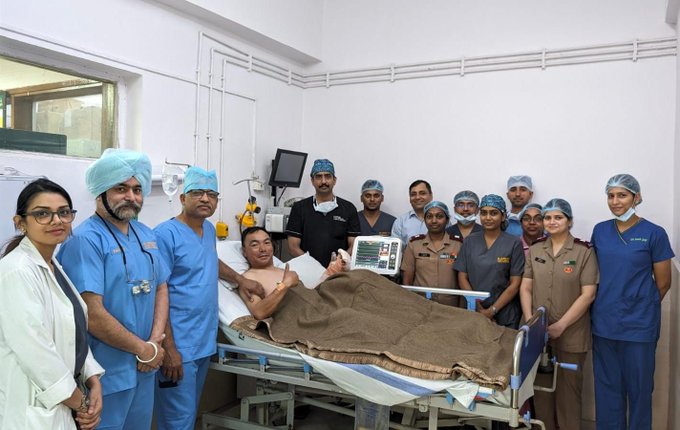 Iaf Body IAF Conducts Heroic Airlift Act to Reattach Soldier's Severed Body Part ...
