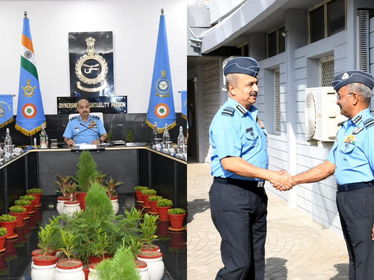 Iaf Command Center Indian Air Force Chief Visits Maintenance Command Headquarter ...