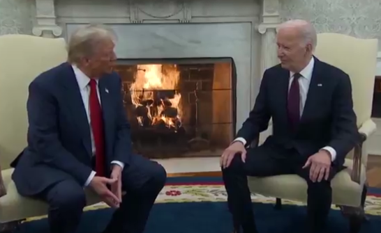 Joe Biden Meets US President-Elect Donald Trump at White House, Pledge ...