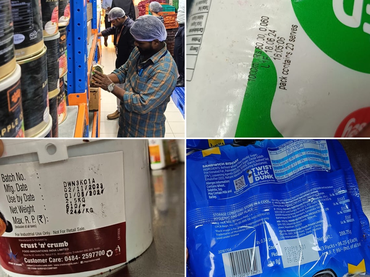 Hyderabad Food Safety Department Raids Lulu Hypermarket in Kukatpally