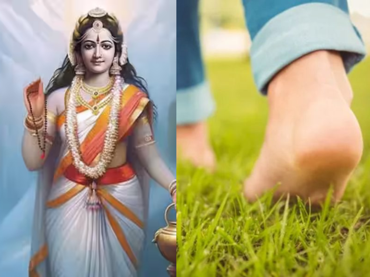 Shardiya Navratri 2024 Is Walking Barefoot Really Good for You? Know
