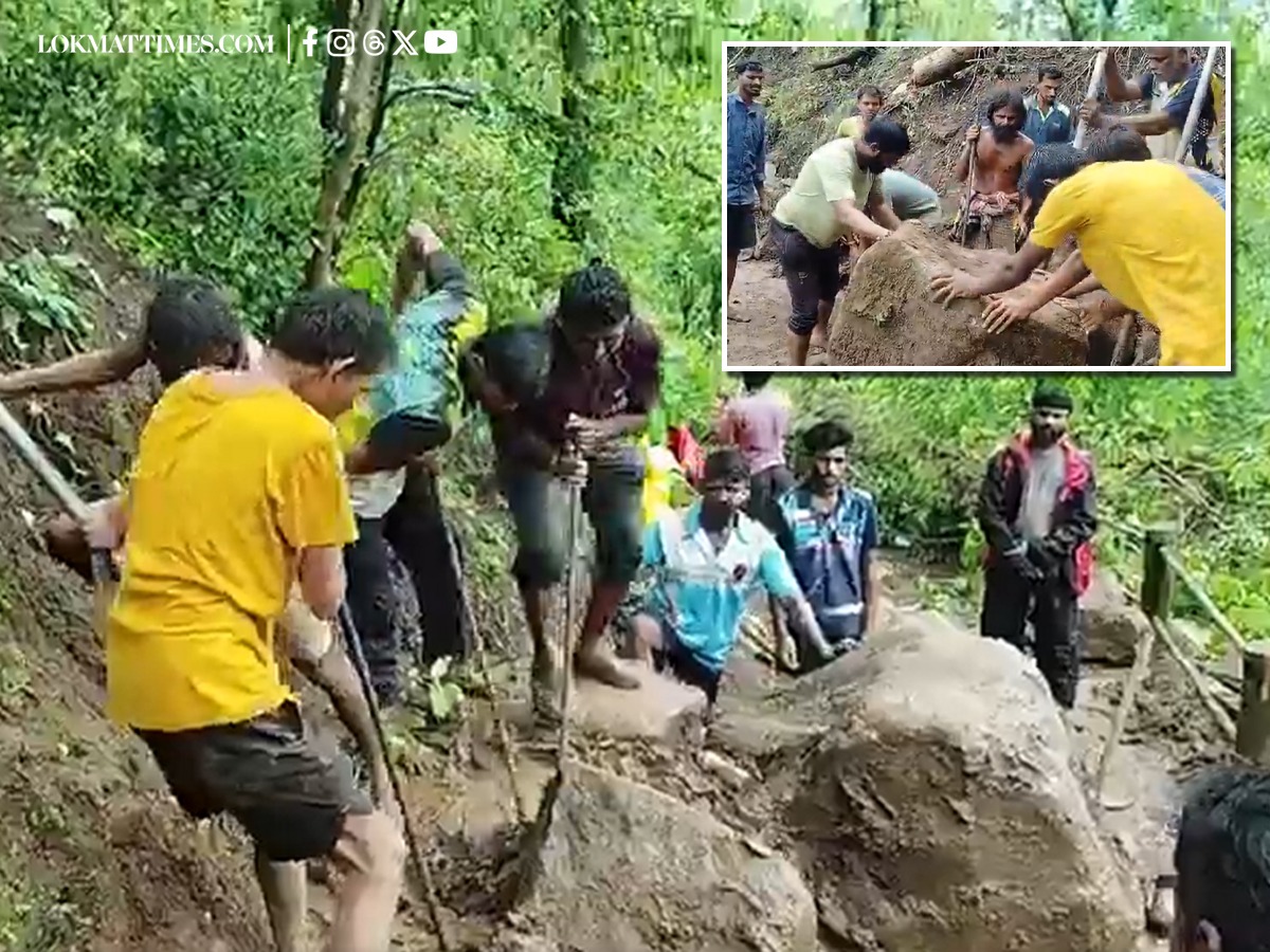 Palghar Landslide: Mahalaxmi Fort Access Shut After Heavy Rain Damages Pathway