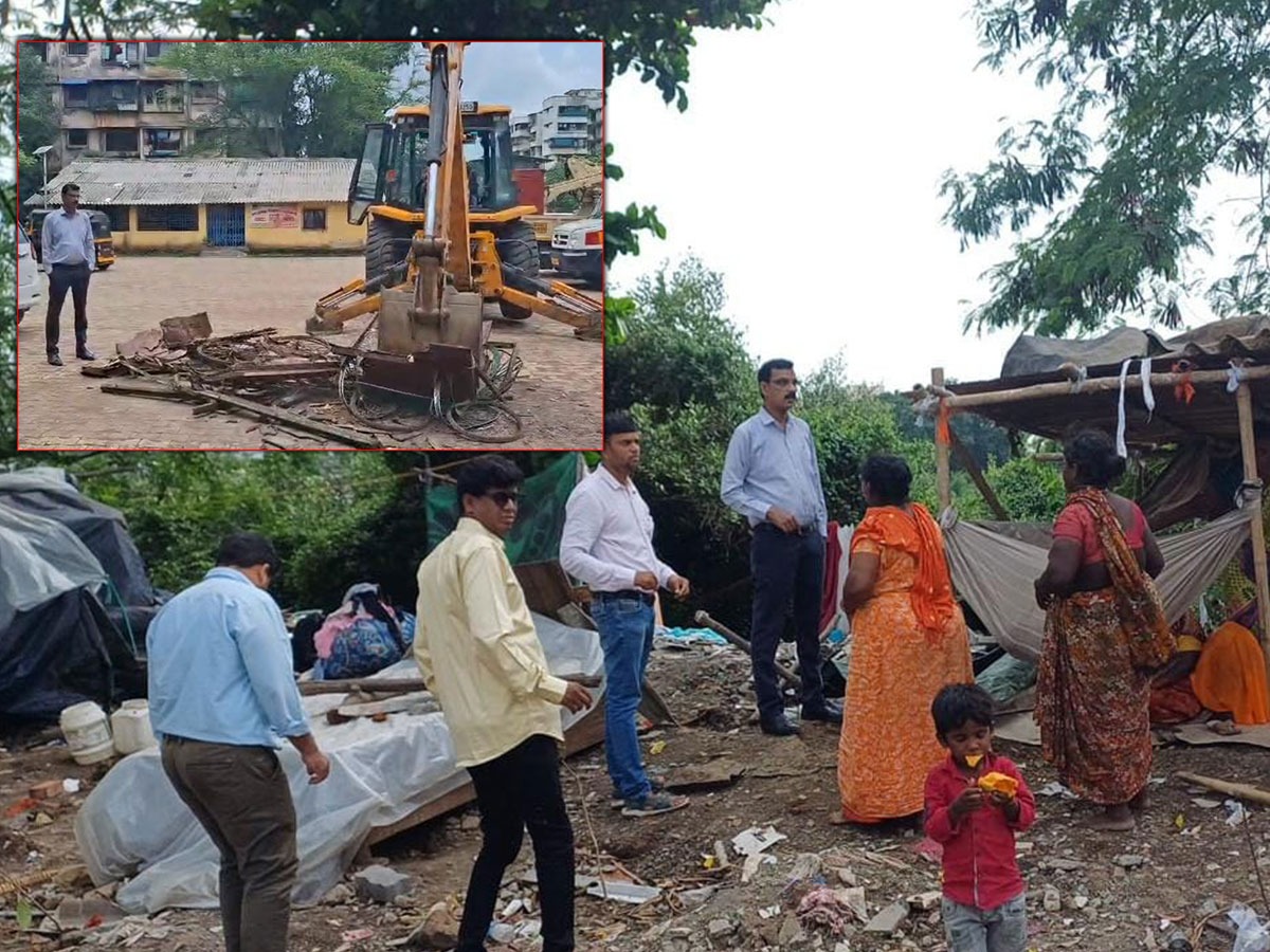 Panvel Municipal Corporation Cracks Down on Illegal Encroachments in ...