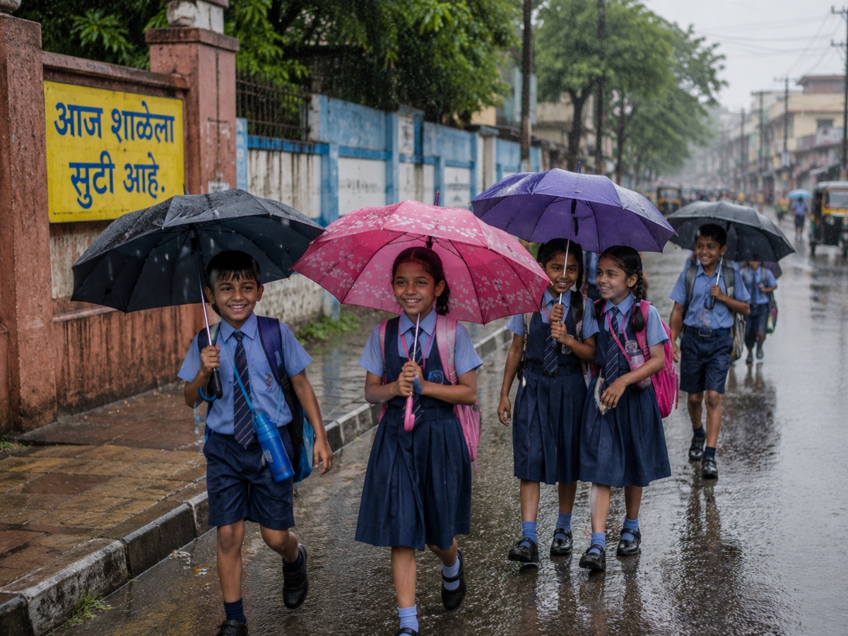 School Holiday on July 3: Are Schools, Colleges Closed in Mumbai, Thane, Navi Mumbai Amid Heavy Rain?