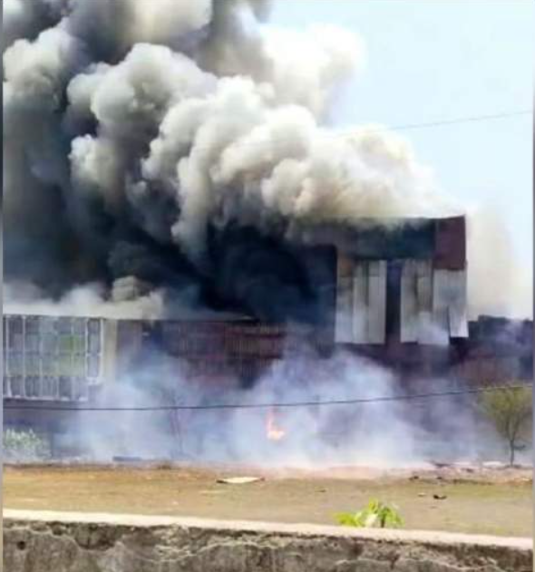 Nagpur Massive fire at Hingna MIDC results in three fatalities and