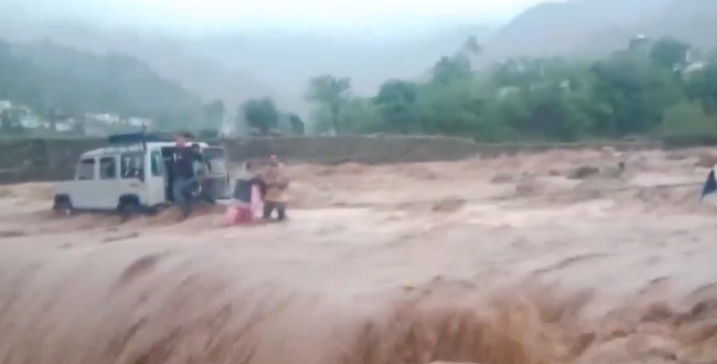Flash Flood Rescue: Four Saved As Heavy Rains Disrupt in Jammu and ...