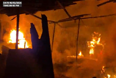 Palghar Fire: Massive Blaze Engulfs Old House in Nalasopara West, No ...