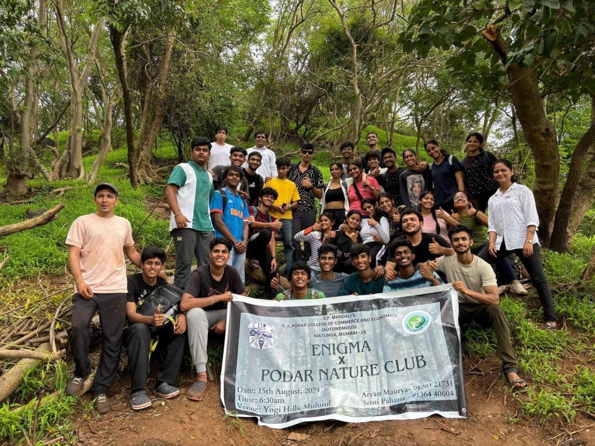 Enigma Ekatva team conducts successful tree plantation campaign in Yogi Hills