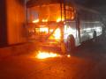 Thane: Parked Private Bus Catches Fire, No Casualties Reported - Hindi News | Thane: Parked Private Bus Catches Fire, No Casualties Reported | Latest maharashtra News at Lokmattimes.com