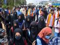 Karnataka hijab row: HC refers case to larger bench - Hindi News | Karnataka hijab row: HC refers case to larger bench | Latest national News at Lokmattimes.com