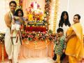 Sneak Peek of Ganesh Chaturthi celebrations from star homes - Hindi News | Sneak Peek of Ganesh Chaturthi celebrations from star homes | Latest entertainment News at Lokmattimes.com