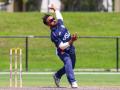 USA all-rounder Nisarg Patel banned from bowling due to suspect bowling action - Hindi News | USA all-rounder Nisarg Patel banned from bowling due to suspect bowling action | Latest cricket News at Lokmattimes.com