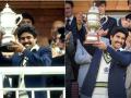 Ranveer Singh unveils the most awaited picture from '83' as he lifts the World Cup at Lord's balcony - Hindi News | Ranveer Singh unveils the most awaited picture from '83' as he lifts the World Cup at Lord's balcony | Latest entertainment News at Lokmattimes.com