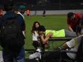 Tiger Shroff gets injured during football match, actor spotted on a stretcher - Hindi News | Tiger Shroff gets injured during football match, actor spotted on a stretcher | Latest entertainment News at Lokmattimes.com