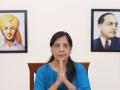 Kejriwal Ko Ashirwad: Delhi CM's Wife Sunita Launches WhatsApp Campaign, Urges People To Support Her Husband - Hindi News | Kejriwal Ko Ashirwad: Delhi CM's Wife Sunita Launches WhatsApp Campaign, Urges People To Support Her Husband | Latest national News at Lokmattimes.com