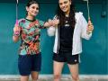 Saiyami Kher Bonds with Para-Athlete Champion Palak Kohli Over Sports - Hindi News | Saiyami Kher Bonds with Para-Athlete Champion Palak Kohli Over Sports | Latest entertainment News at Lokmattimes.com