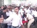 Congress Workers Detained in Nagpur Amid Protest Over BJP Leader Tarvinder Singh Comments on Rahul Gandhi (Watch Video) - Hindi News | Congress Workers Detained in Nagpur Amid Protest Over BJP Leader Tarvinder Singh Comments on Rahul Gandhi (Watch Video) | Latest maharashtra News at Lokmattimes.com