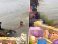  2 Youths Die After Being Trapped Under Idol During Ganpati Visarjan; Shocking Video Emerges - Hindi News |  2 Youths Die After Being Trapped Under Idol During Ganpati Visarjan; Shocking Video Emerges | Latest national News at Lokmattimes.com