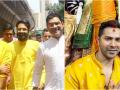Varun Dhawan visited the Lalbaugcha Raja here on the second day of the Ganeshotsava - Hindi News | Varun Dhawan visited the Lalbaugcha Raja here on the second day of the Ganeshotsava | Latest entertainment News at Lokmattimes.com