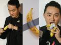 Chinese Cryptocurrency Founder Justin Sun Eats Banana Artwork He Bought for Rs 52 Crore in Auction; Video Goes Viral - Hindi News | Chinese Cryptocurrency Founder Justin Sun Eats Banana Artwork He Bought for Rs 52 Crore in Auction; Video Goes Viral | Latest social-viral News at Lokmattimes.com