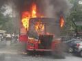 Maharashtra: Bus catches fire in Thane; passengers escape unhurt - Hindi News | Maharashtra: Bus catches fire in Thane; passengers escape unhurt | Latest maharashtra News at Lokmattimes.com