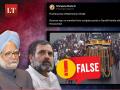 Fact Check: Viral Claim about Gandhi Family's Absence at Manmohan Singh’s Funeral is False - Hindi News | Fact Check: Viral Claim about Gandhi Family's Absence at Manmohan Singh’s Funeral is False | Latest fact-check News at Lokmattimes.com