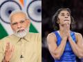 "You Are India's Pride": PM Modi Reacts On Vinesh Phogat's Disqualification from Paris Olympics 2024 - Hindi News | "You Are India's Pride": PM Modi Reacts On Vinesh Phogat's Disqualification from Paris Olympics 2024 | Latest other-sports News at Lokmattimes.com