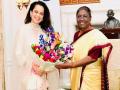 Kangana Ranaut meets President Droupadi Murmu - Hindi News | Kangana Ranaut meets President Droupadi Murmu | Latest entertainment News at Lokmattimes.com