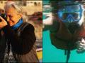 At 83, Waheeda Rehman enjoys snorkelling with daughter in Andaman and Nicobar Islands - Hindi News | At 83, Waheeda Rehman enjoys snorkelling with daughter in Andaman and Nicobar Islands | Latest entertainment News at Lokmattimes.com