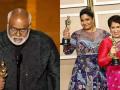 MM Keeravaani reveals Guneet Monga was hospitalised after her Oscar win - Hindi News | MM Keeravaani reveals Guneet Monga was hospitalised after her Oscar win | Latest entertainment News at Lokmattimes.com