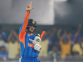 Abhishek Sharma Scores 14-Ball Fifty in IND vs NZ 3rd T20I, Second-Fastest by an Indian (VIDEO) - Hindi News | Abhishek Sharma Scores 14-Ball Fifty in IND vs NZ 3rd T20I, Second-Fastest by an Indian (VIDEO) | Latest cricket News at Lokmattimes.com