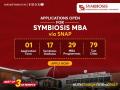 Symbiosis MBA Admissions Now Open via SNAP Test 2025 - Hindi News | Symbiosis MBA Admissions Now Open via SNAP Test 2025 | Latest education News at Lokmattimes.com