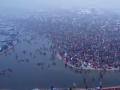 Basant Panchami 2024: Thousands of Devotees Take Holy Dip in Sangam at Magh Mela in UP; Aerial View - Hindi News | Basant Panchami 2024: Thousands of Devotees Take Holy Dip in Sangam at Magh Mela in UP; Aerial View | Latest lifestyle News at Lokmattimes.com