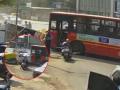 Ahmedabad Accident: Speeding AMTS Bus Hits 3 Vehicles Near Gota Bridge, Several Injured (Watch Video) - Hindi News | Ahmedabad Accident: Speeding AMTS Bus Hits 3 Vehicles Near Gota Bridge, Several Injured (Watch Video) | Latest national News at Lokmattimes.com