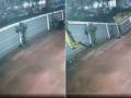 Navi Mumbai: Boundary Wall of Residential Building in Airoli Collapses Due to Soil Erosion; CCTV Footage Goes Viral - Hindi News | Navi Mumbai: Boundary Wall of Residential Building in Airoli Collapses Due to Soil Erosion; CCTV Footage Goes Viral | Latest navi-mumbai News at Lokmattimes.com