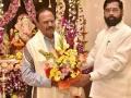 NSA Ajit Doval visits Maha CM Eknath Shinde's Mumbai residence - Hindi News | NSA Ajit Doval visits Maha CM Eknath Shinde's Mumbai residence | Latest maharashtra News at Lokmattimes.com