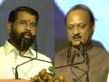 Eknath Shinde and Ajit Pawar Take Oath as Deputy Chief Ministers of Maharashtra (Watch Video) - Hindi News | Eknath Shinde and Ajit Pawar Take Oath as Deputy Chief Ministers of Maharashtra (Watch Video) | Latest maharashtra News at Lokmattimes.com