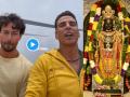 Akshay Kumar and Tiger Shroff Skip Ram Mandir Pran Pratishtha, Extend Respect in Video Message - Hindi News | Akshay Kumar and Tiger Shroff Skip Ram Mandir Pran Pratishtha, Extend Respect in Video Message | Latest entertainment News at Lokmattimes.com