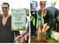 Akshay Kumar's Heartfelt Tribute: Sarfira Actor Plants 300 Saplings In Memory of His Late Parents In Mumbai - Hindi News | Akshay Kumar's Heartfelt Tribute: Sarfira Actor Plants 300 Saplings In Memory of His Late Parents In Mumbai | Latest entertainment News at Lokmattimes.com