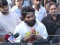 'Sorry for...': Allu Arjun's First Reaction After Release From Hyderabad Jail (Watch Video) - Hindi News | 'Sorry for...': Allu Arjun's First Reaction After Release From Hyderabad Jail (Watch Video) | Latest entertainment News at Lokmattimes.com
