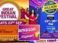 Festival Sales: Flipkart and Amazon Slash Prices with Bumper Discounts; Know Why Items Are Cheaper Than Market Rates - Hindi News | Festival Sales: Flipkart and Amazon Slash Prices with Bumper Discounts; Know Why Items Are Cheaper Than Market Rates | Latest national News at Lokmattimes.com